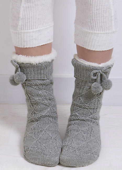 Sainsburys best sale slipper socks