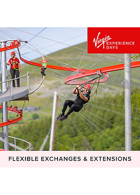 Virgin Experience Days Aero Explorer Zip Line Rollercoaster for