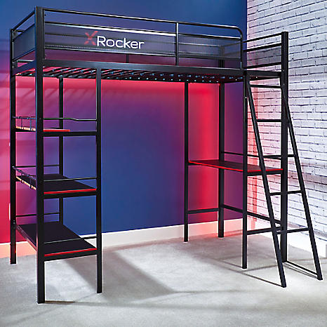 X Rocker Fortress Gaming Bunk Bed bonprix