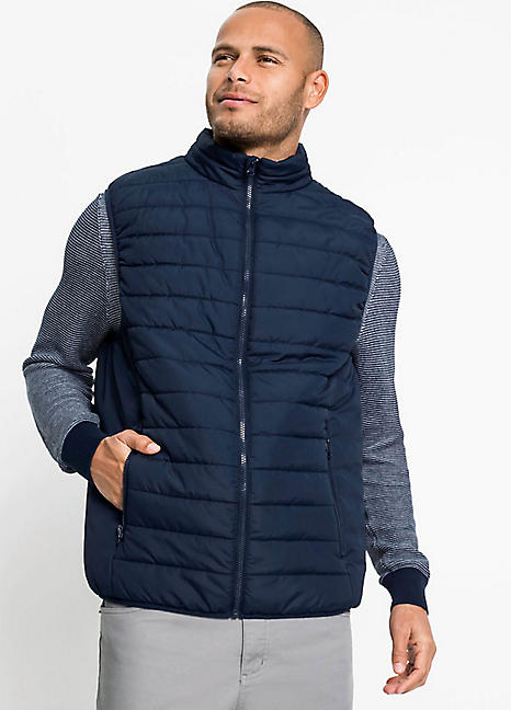 Zip Fastening Padded Gilet by bonprix