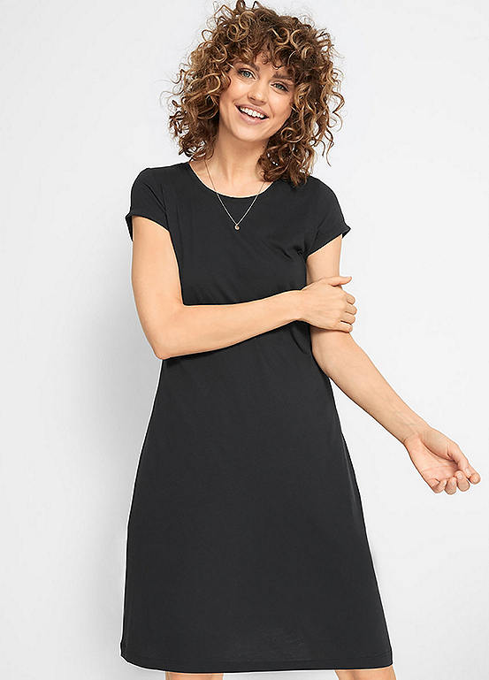 knee length cape dress Buy Live Unlimited Blue Curve from Next USA women 2022 main image 1
