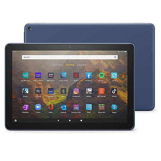 Amazon All New Fire Tablet 10. 1 in 32GB - Denim Blue (2021)