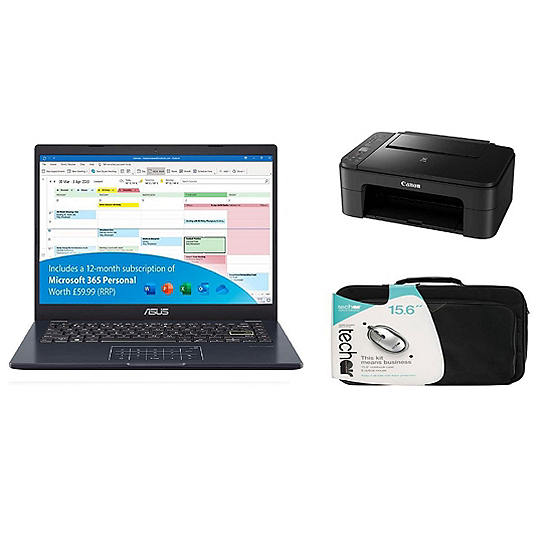 ASUS 14 in Laptop Celeron, 4GB, 64GB Win 11s Office 365 Pre