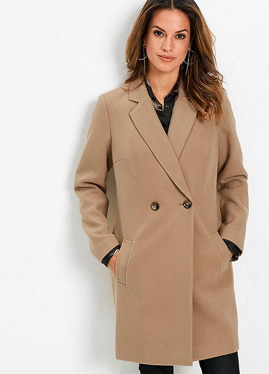 Blazer Longline Coat by bonprix bonprix