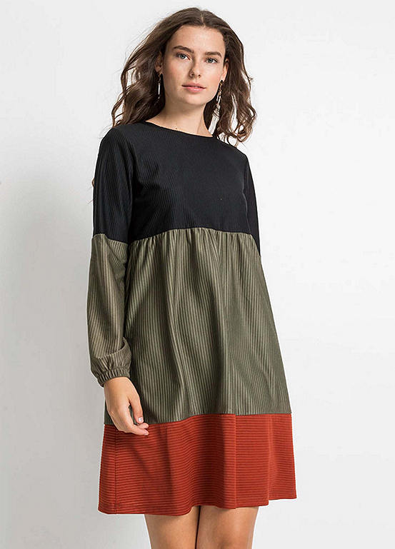 Block Stripe Dress by bonprix bonprix