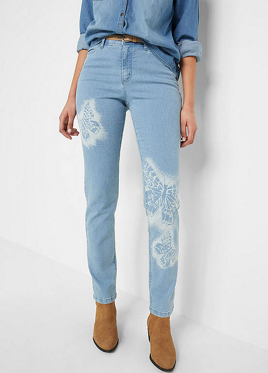 Butterfly Straight Jeans