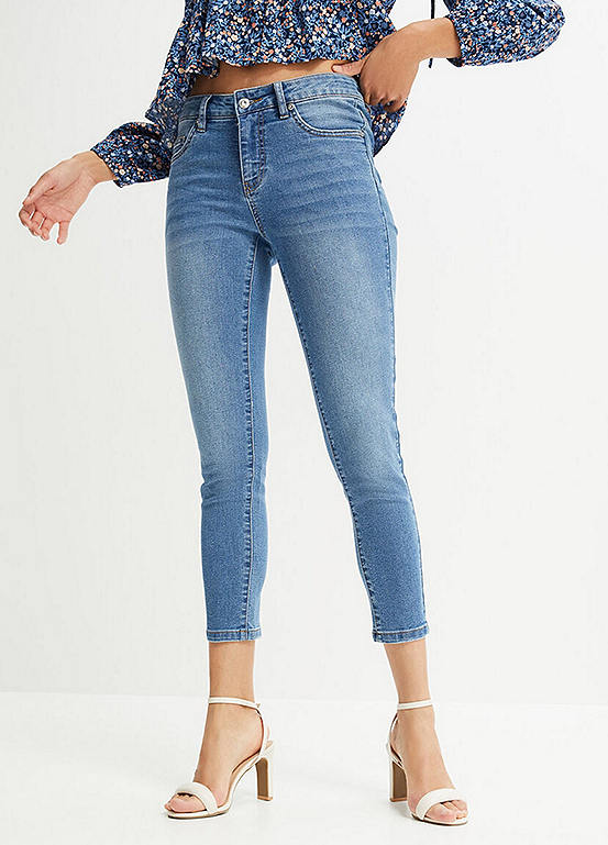 Cropped Skinny Fit Jeans