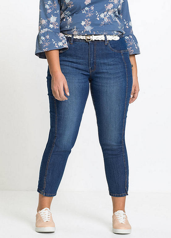 Cropped Stretch Jeans