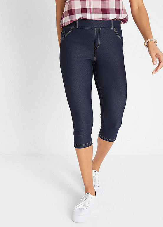 Cropped Stretch Jeggings