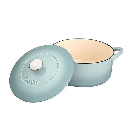 Denby Pavilion Cast Iron 24cm Round Casserole | Bonprix