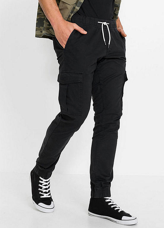 Drawstring Cargo Pants by bonprix bonprix