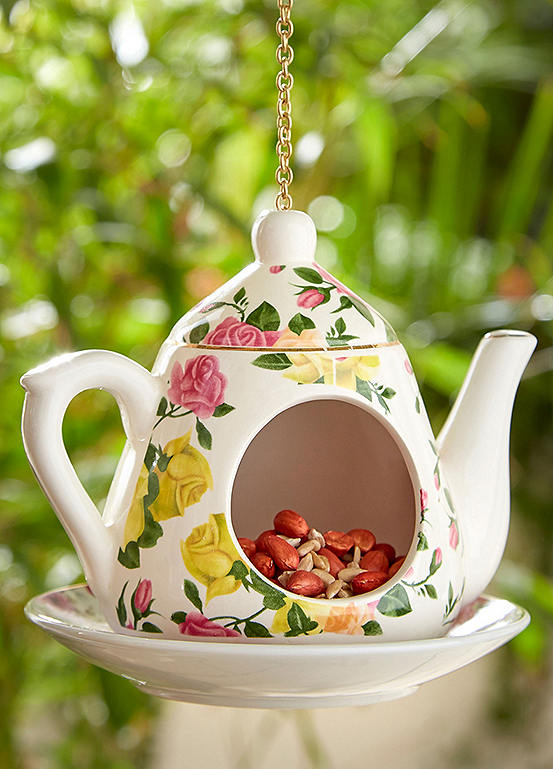 Fallen Fruits Hanging Teapot Bird Feeder bonprix