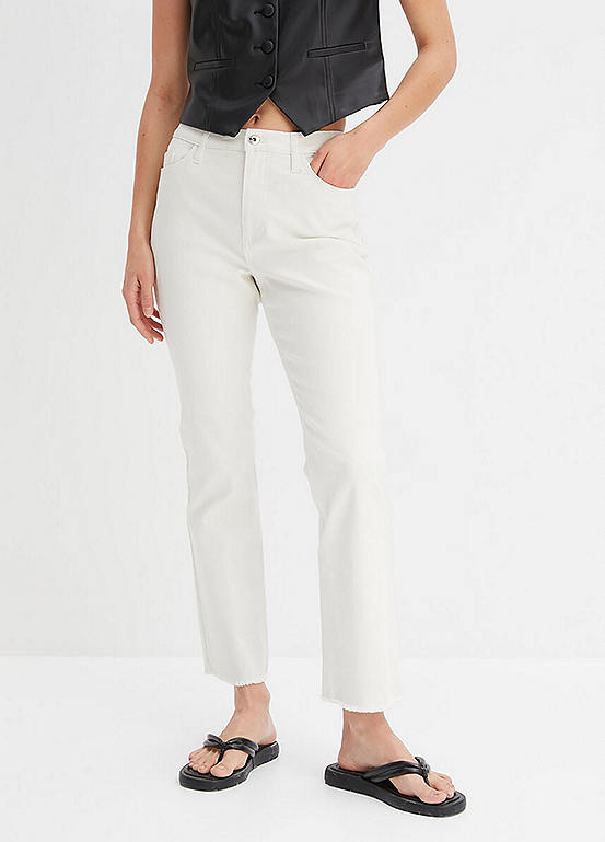 Flare Cropped Jeans