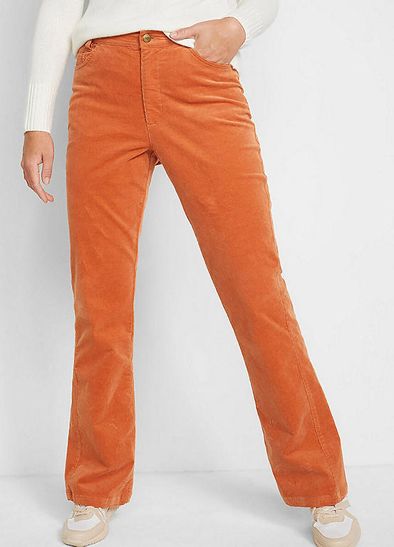 Flared Cord Trousers