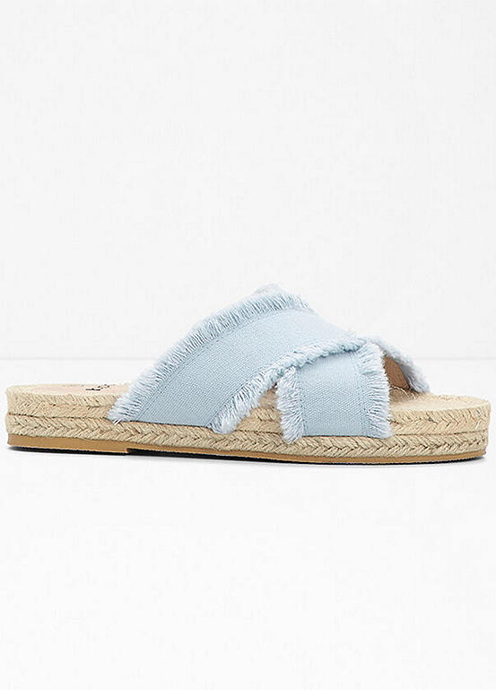 Flat Raffia Sandals by bonprix | bonprix