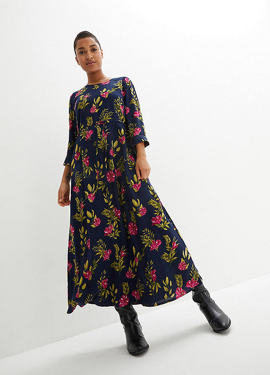 Floral Print Midi Dress