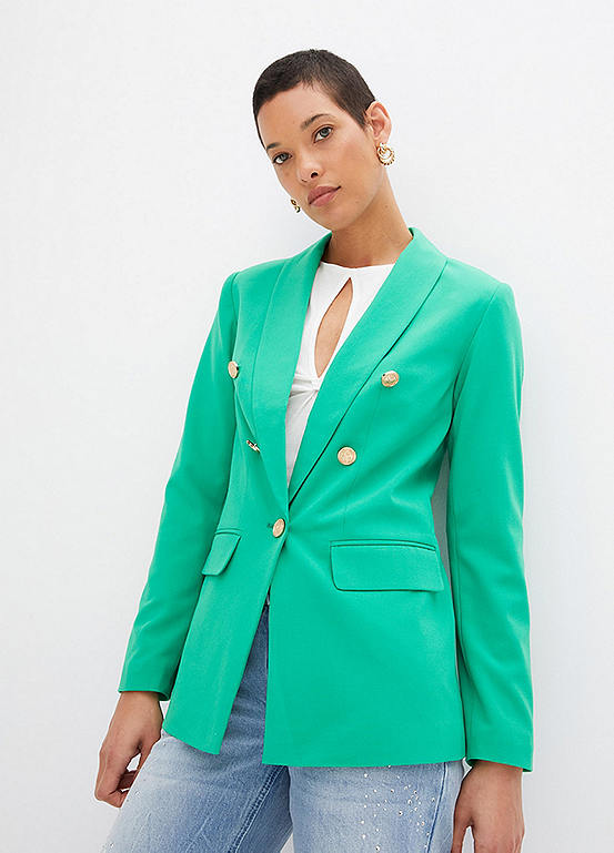 Green Double Breasted Blazer by bonprix | bonprix