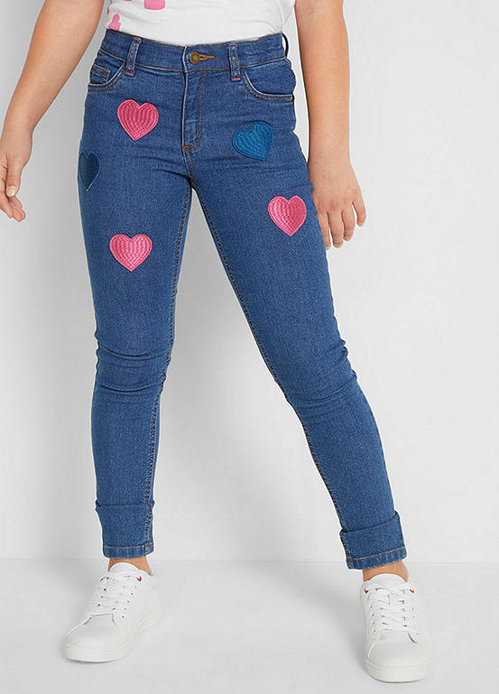 Heart Patch Jeans