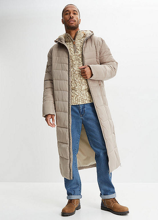 Hooded Quilted Coat
