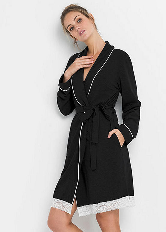 Jersey Dressing Gown by bonprix bonprix