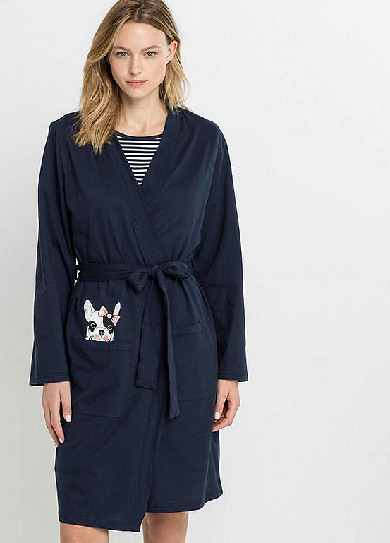 Jersey Dressing Gown by bonprix bonprix