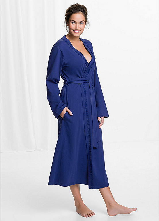 Jersey Dressing Gown by bonprix bonprix