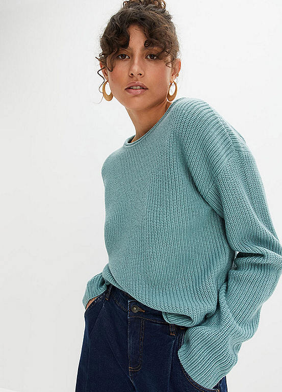 Knitted Long Sleeve Jumper