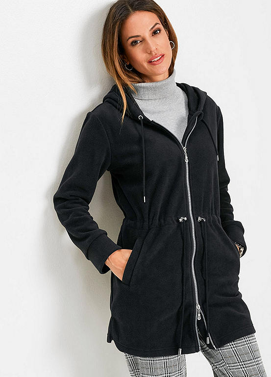 Long Fleece Jacket by bonprix bonprix