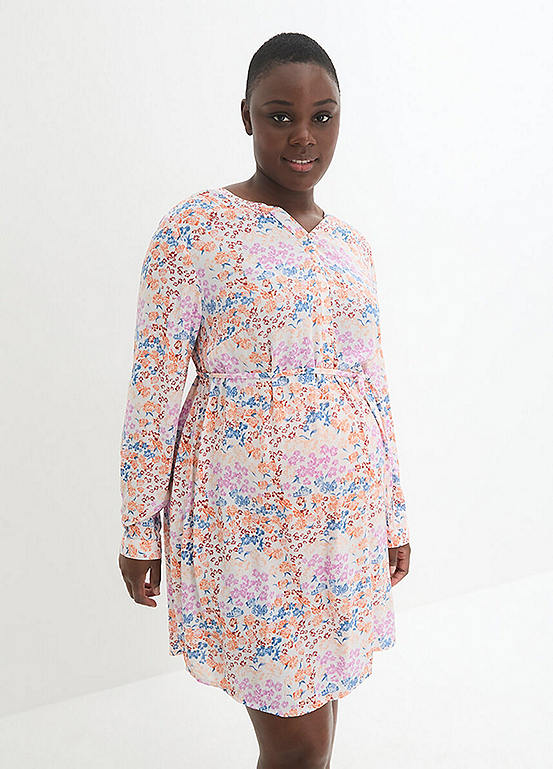 Maternity Floral Print Dress