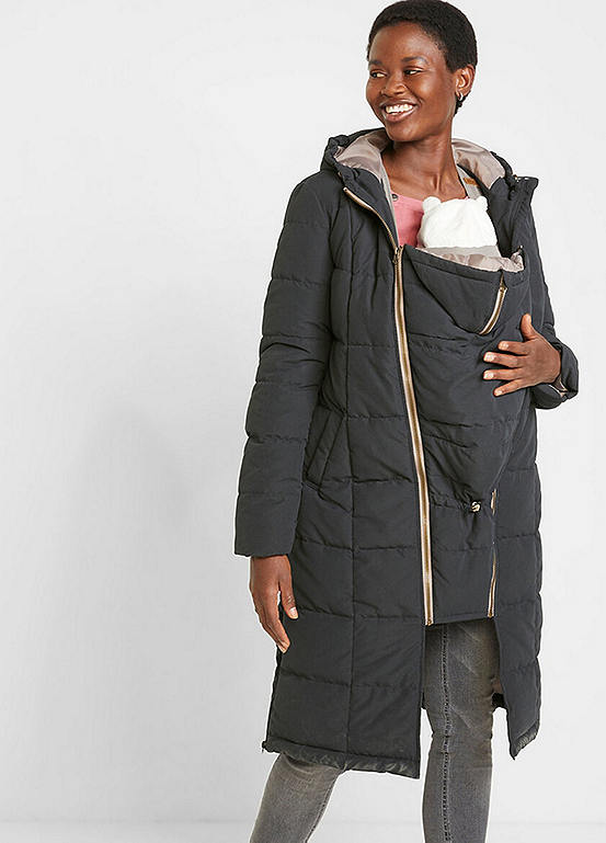 Maternity Longline Padded Coat by bonprix bonprix