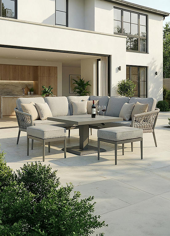 Salone Rising Table Maze Monaco Square Corner Dining with Rising Table | bonprix