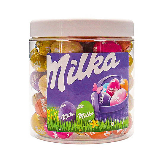 Milka Foiled Easter Mini Eggs Gift Jar 600g bonprix