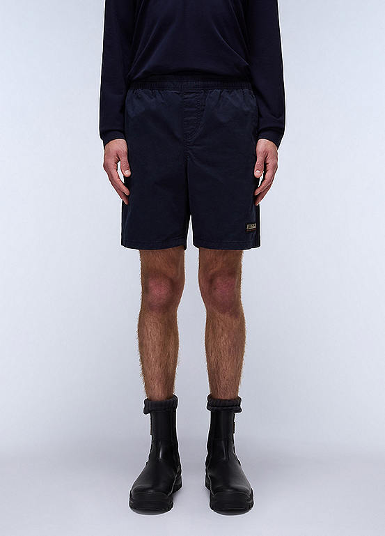 Navy Cable Knit Long Hot Water Bottle bonprix