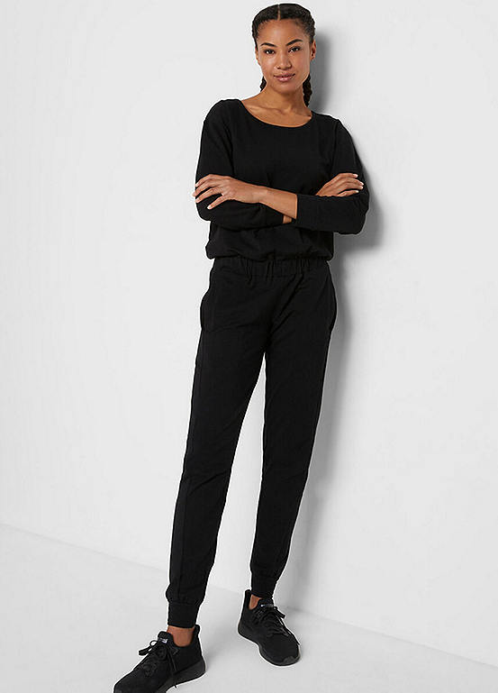 Bow Shoulder Organic Jumpsuit