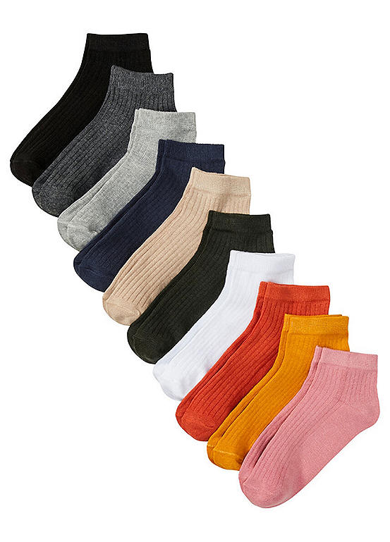 Pack of 10 Pairs of Socks