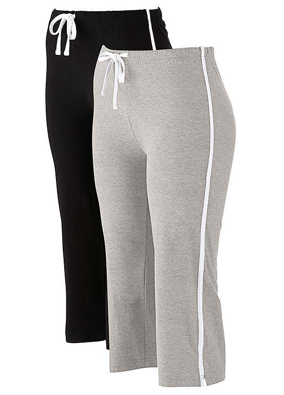 Pack of 2 Sports Capris