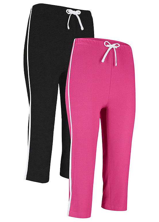 Pack of 2 Sports Capris