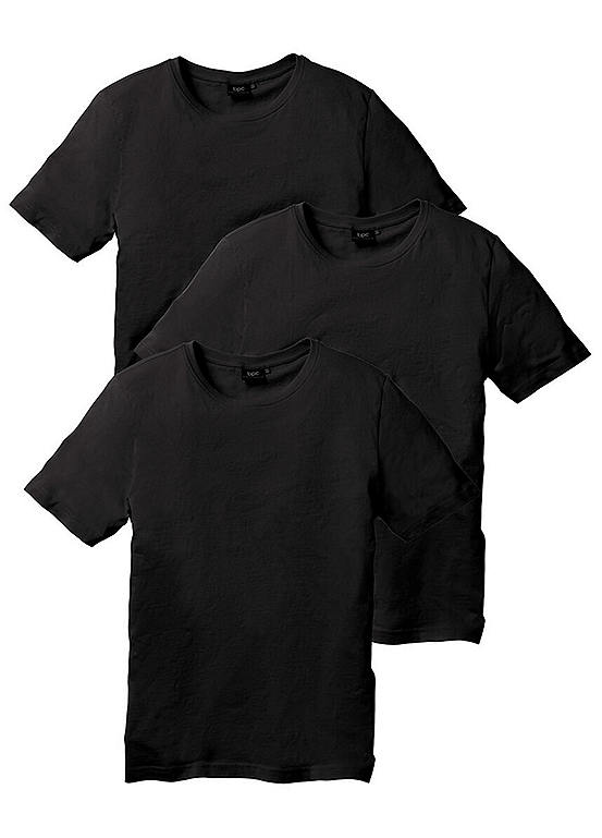 Pack of 3 Cotton T-Shirts