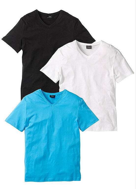 Pack of 3 V-Neck T-Shirts
