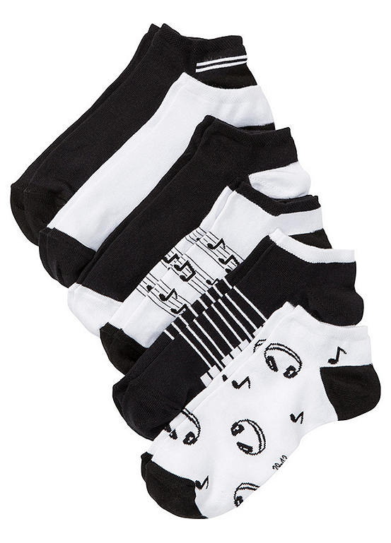 Pack of 6 Pairs Of Trainer Socks