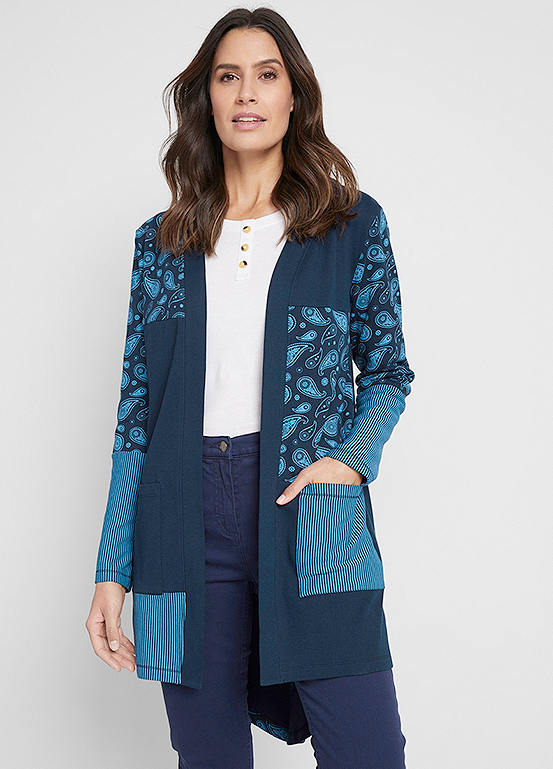 Patchwork Jersey Jacket by bonprix bonprix
