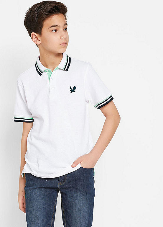 Piped Polo Shirt
