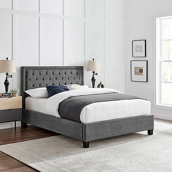 Rhea Upholstered Stud Bed | bonprix