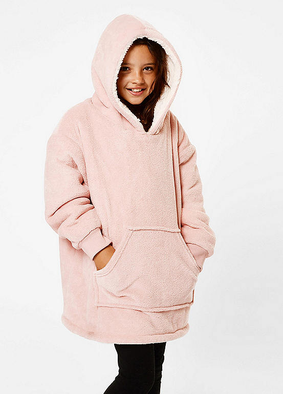 Sienna Home Kids Sherpa Fleece Hooded Blanket bonprix