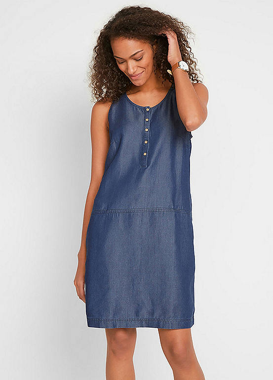 Sleeveless Denim Dress by bonprix | bonprix