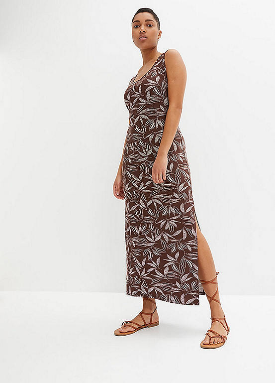 Split Hem Maxi Dress by bonprix bonprix