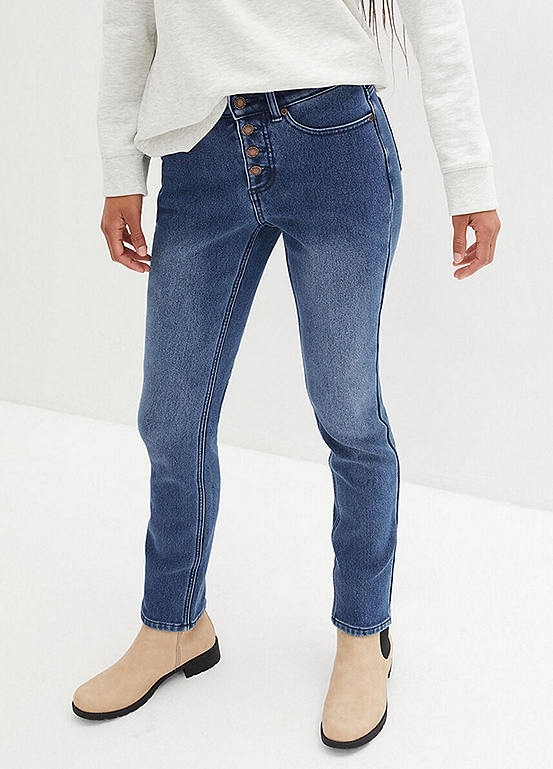Straight Leg Winter Jeans