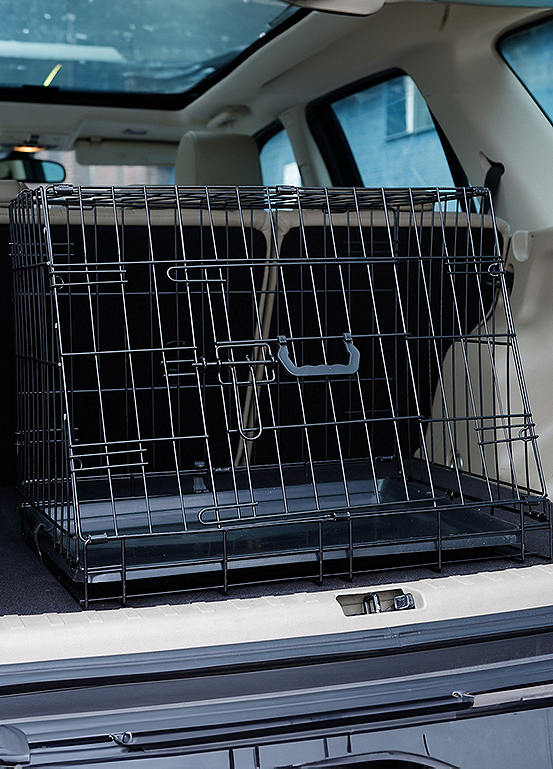 Streetwize 24 Inch Deluxe Slanted Dog Crate Small bonprix