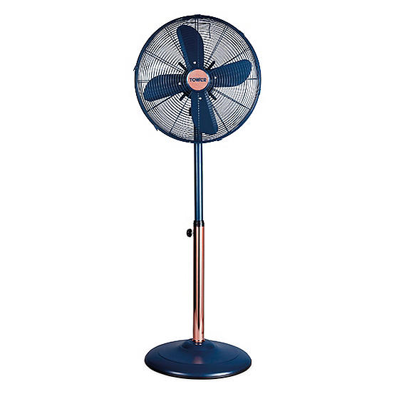 Tower 16Inch Metal Stand Fan Midnight Blue bonprix