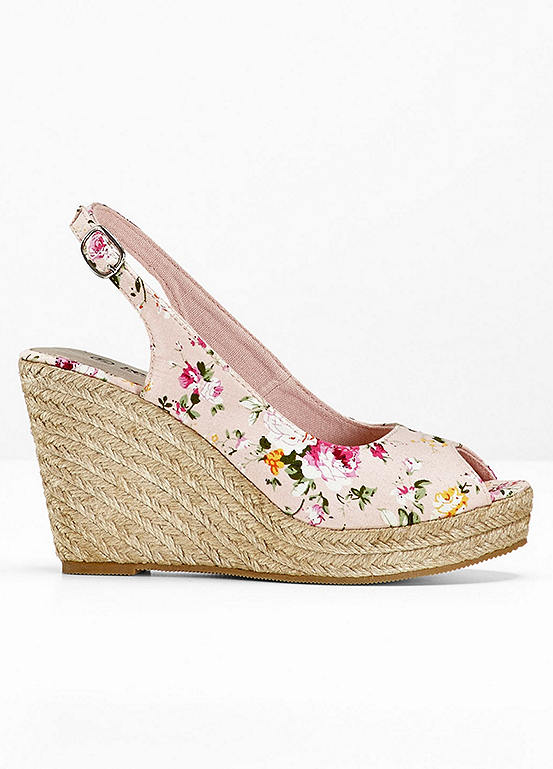 Wedge PeepToe Espadrilles by bonprix bonprix